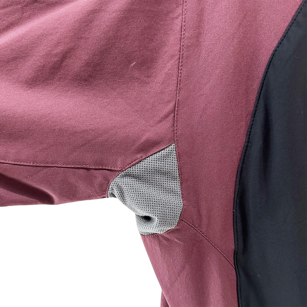 SALOMON Women's Full Zip Soft Shell‎ Nylon Jacket • Large • Burgundy, maroon - Picture 6 of 10